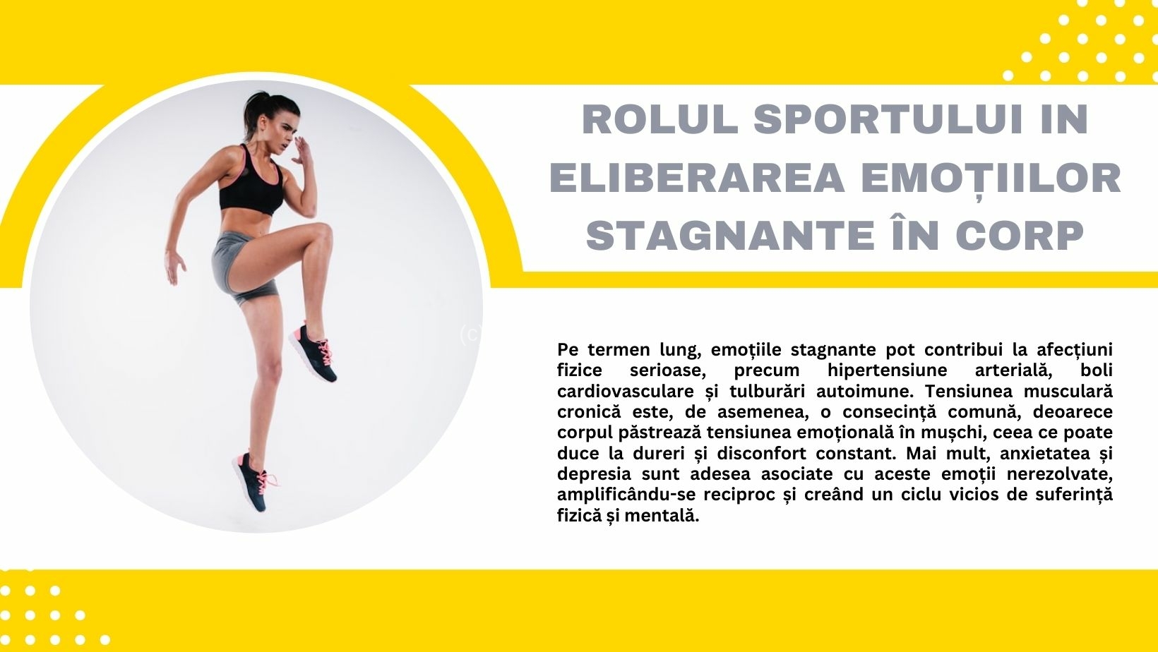 Rolul sportului in eliberarea emoțiilor stagnante în corp